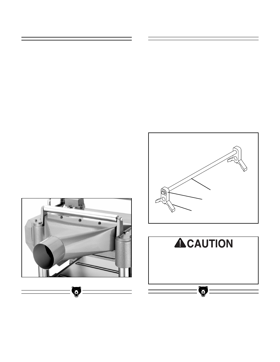 Knife setting jig, Dust port | Grizzly G1021Z User Manual | Page 13 / 39