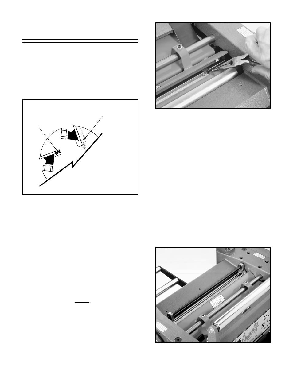 Knife inspection | Grizzly G1021Z User Manual | Page 17 / 39
