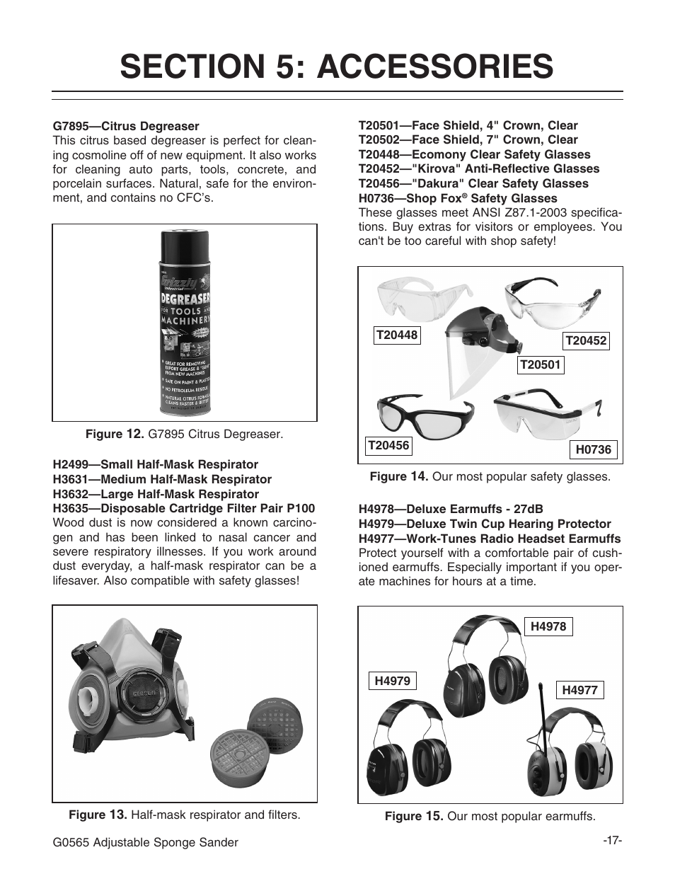 Grizzly G0565 User Manual | Page 19 / 32