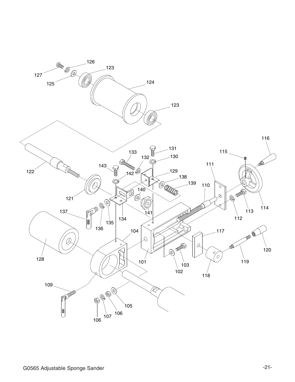 Grizzly G0565 User Manual | Page 23 / 32