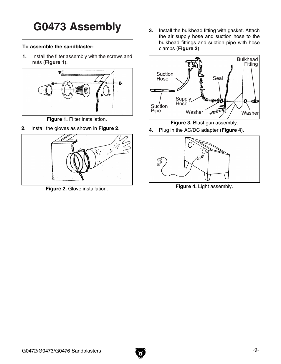 G0473 assembly | Grizzly G0476 User Manual | Page 11 / 24