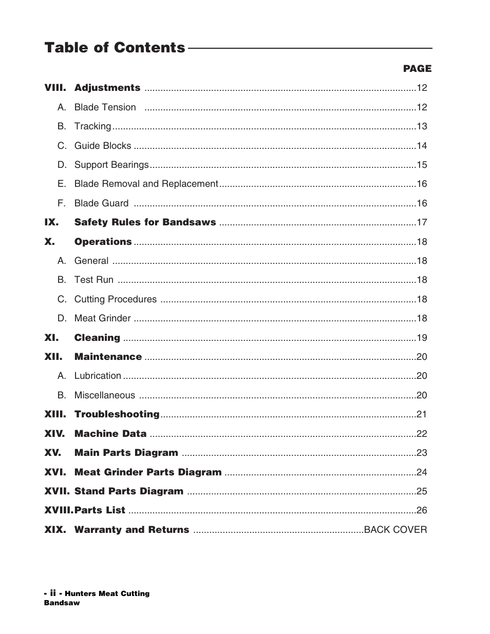 Grizzly G1016 User Manual | Page 3 / 30