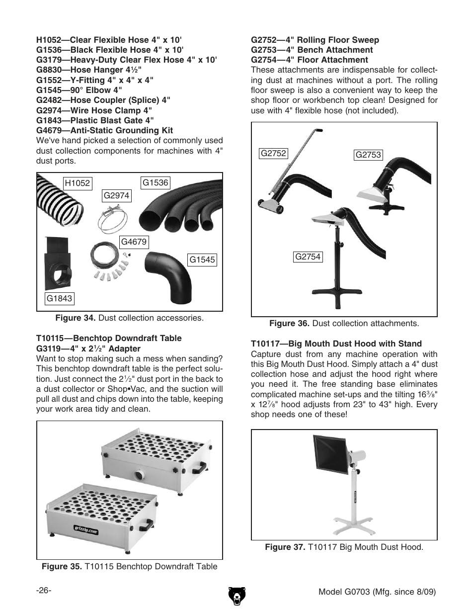 Grizzly G0703 11 User Manual | Page 26 / 40