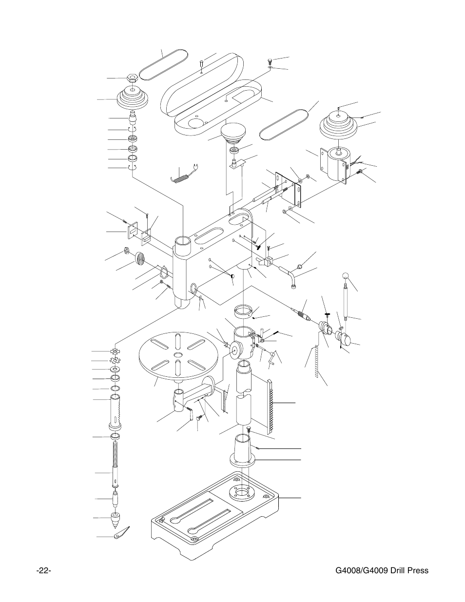 Grizzly G4008 User Manual | Page 24 / 26
