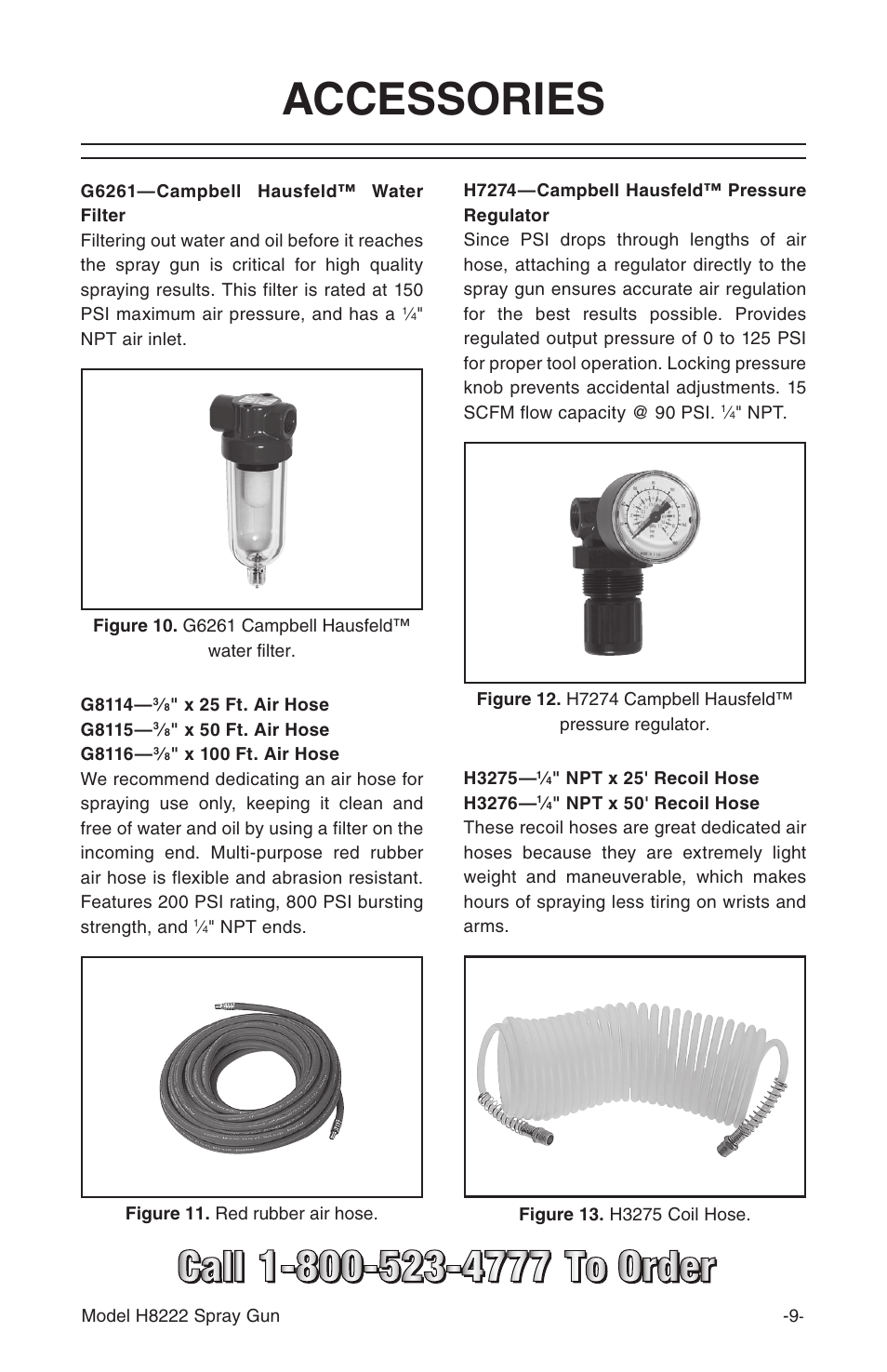 Accessories | Grizzly Model H8222 User Manual | Page 10 / 16