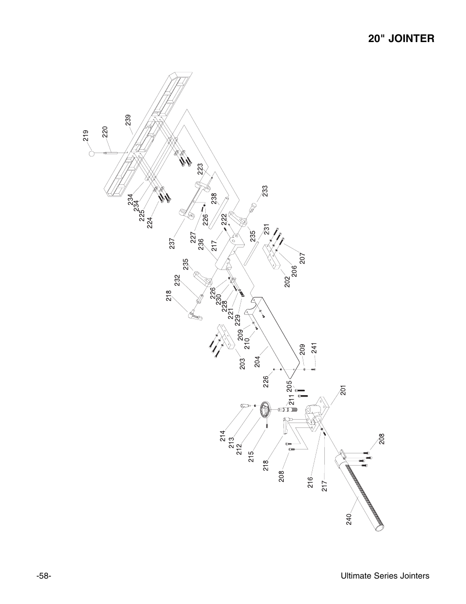 Grizzly G9953ZX User Manual | Page 60 / 76