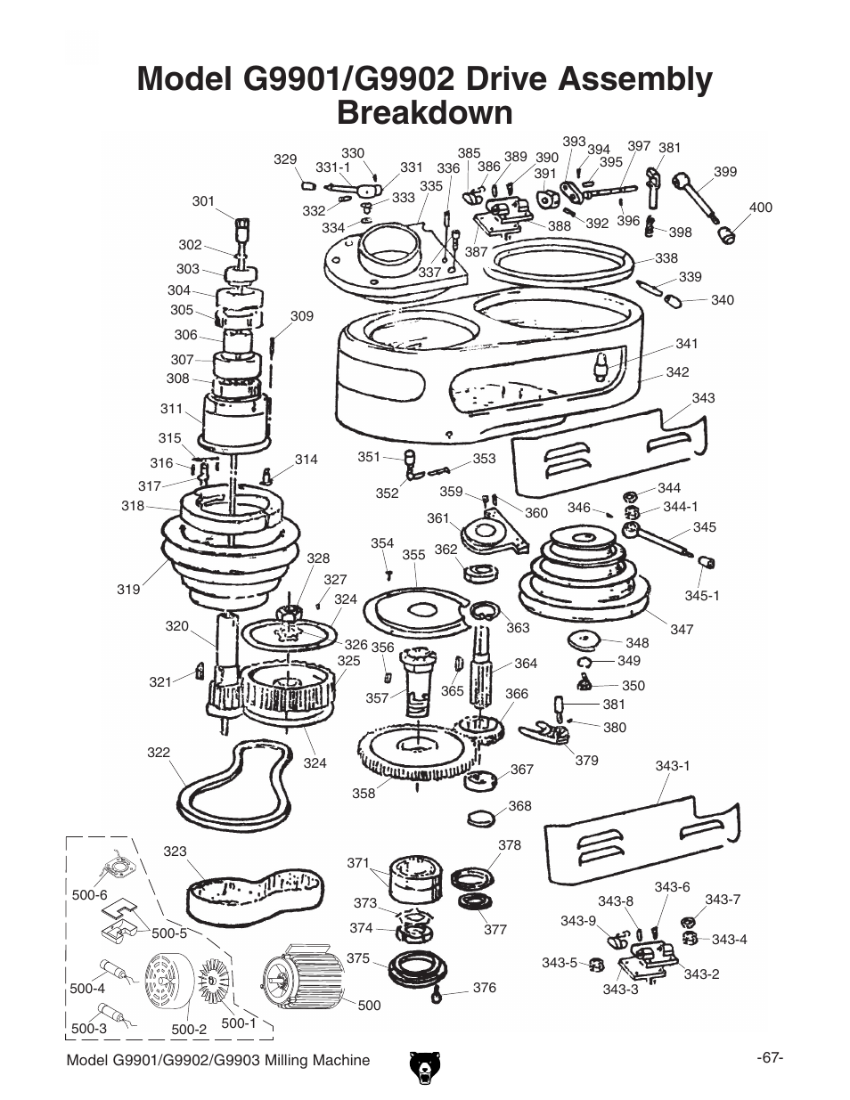Grizzly Milling Machine G9901 User Manual | Page 6 / 15