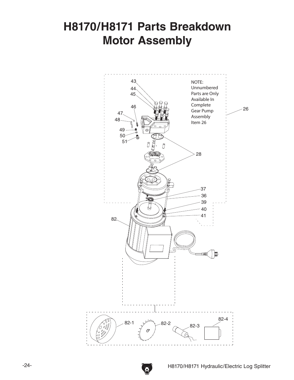 Grizzly H8170/H8171 User Manual | Page 26 / 32