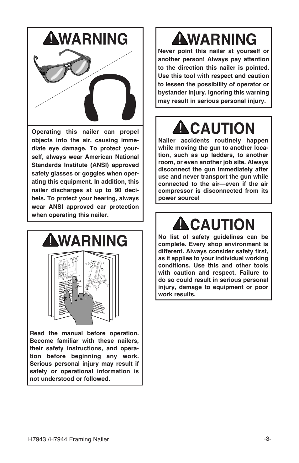 Grizzly H7943/H7944 User Manual | Page 5 / 24