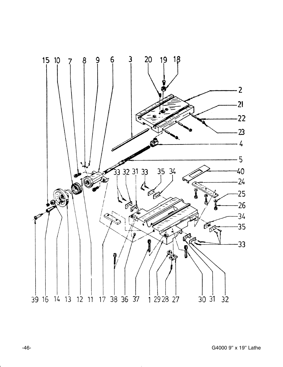 Grizzly G4000 User Manual | Page 47 / 57