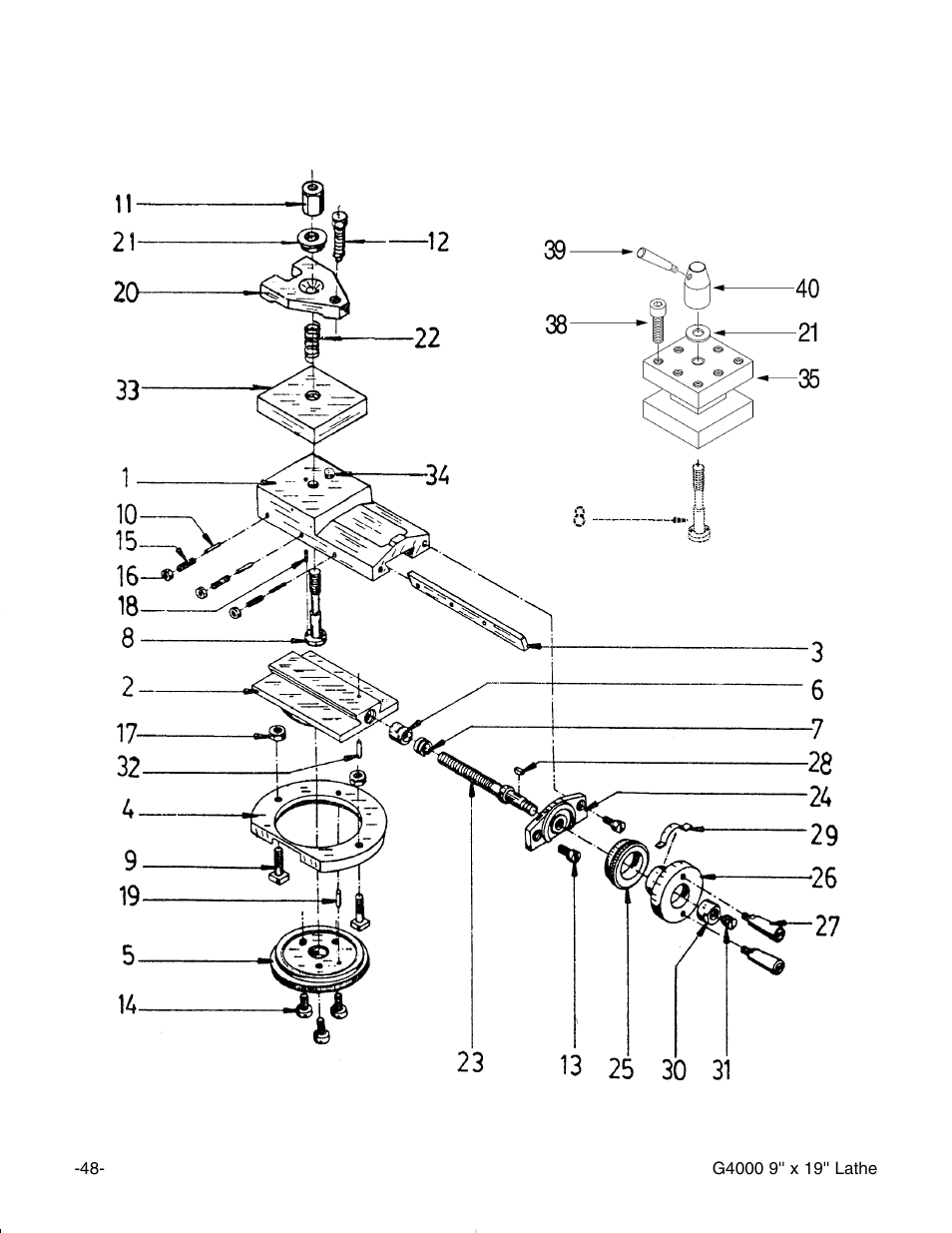 Grizzly G4000 User Manual | Page 49 / 57