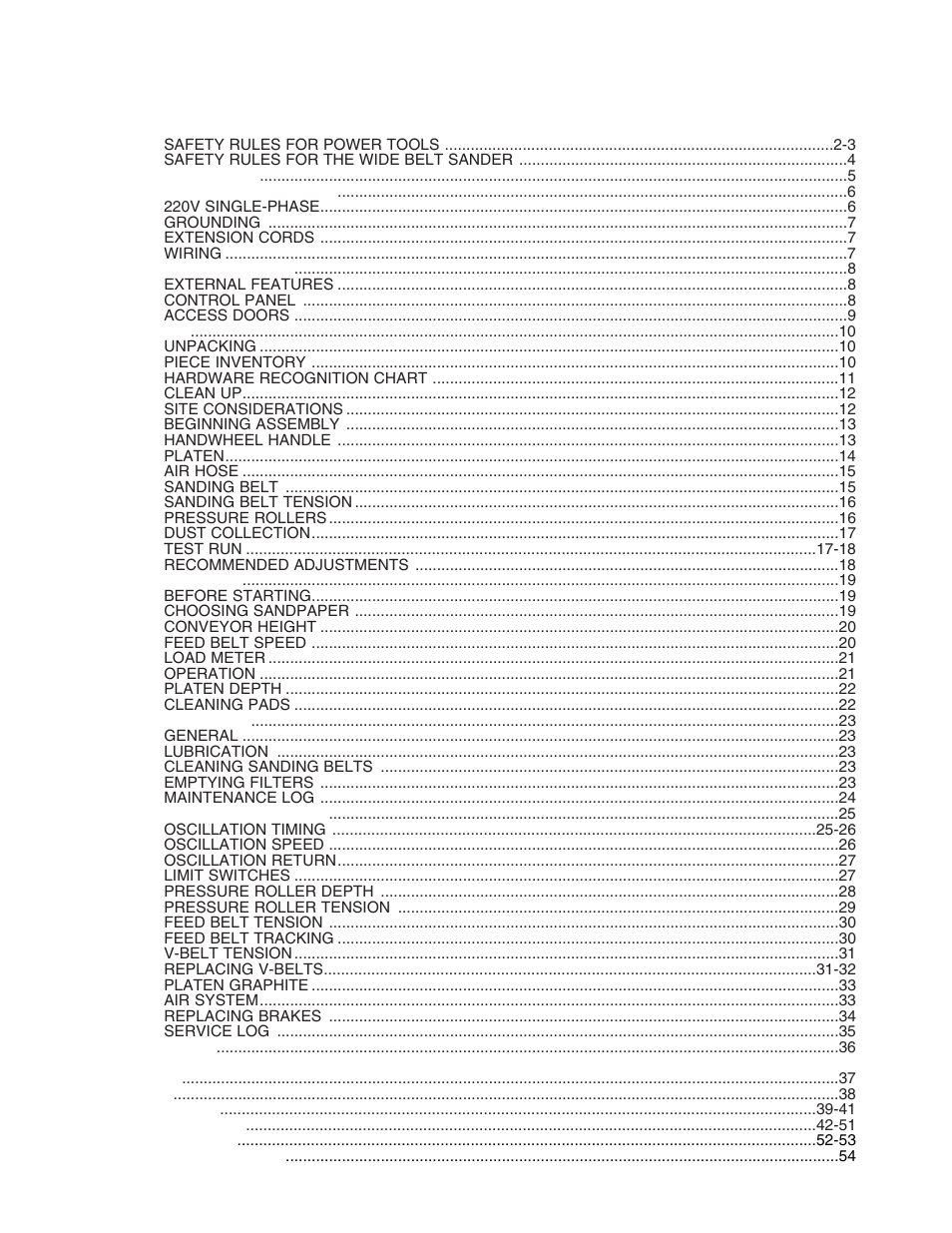 Grizzly G9983 User Manual | Page 3 / 60