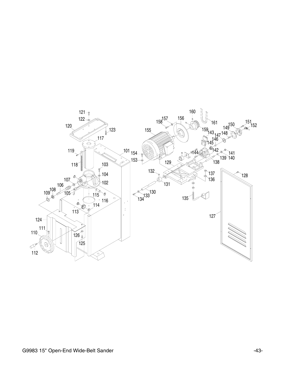 Grizzly G9983 User Manual | Page 45 / 60