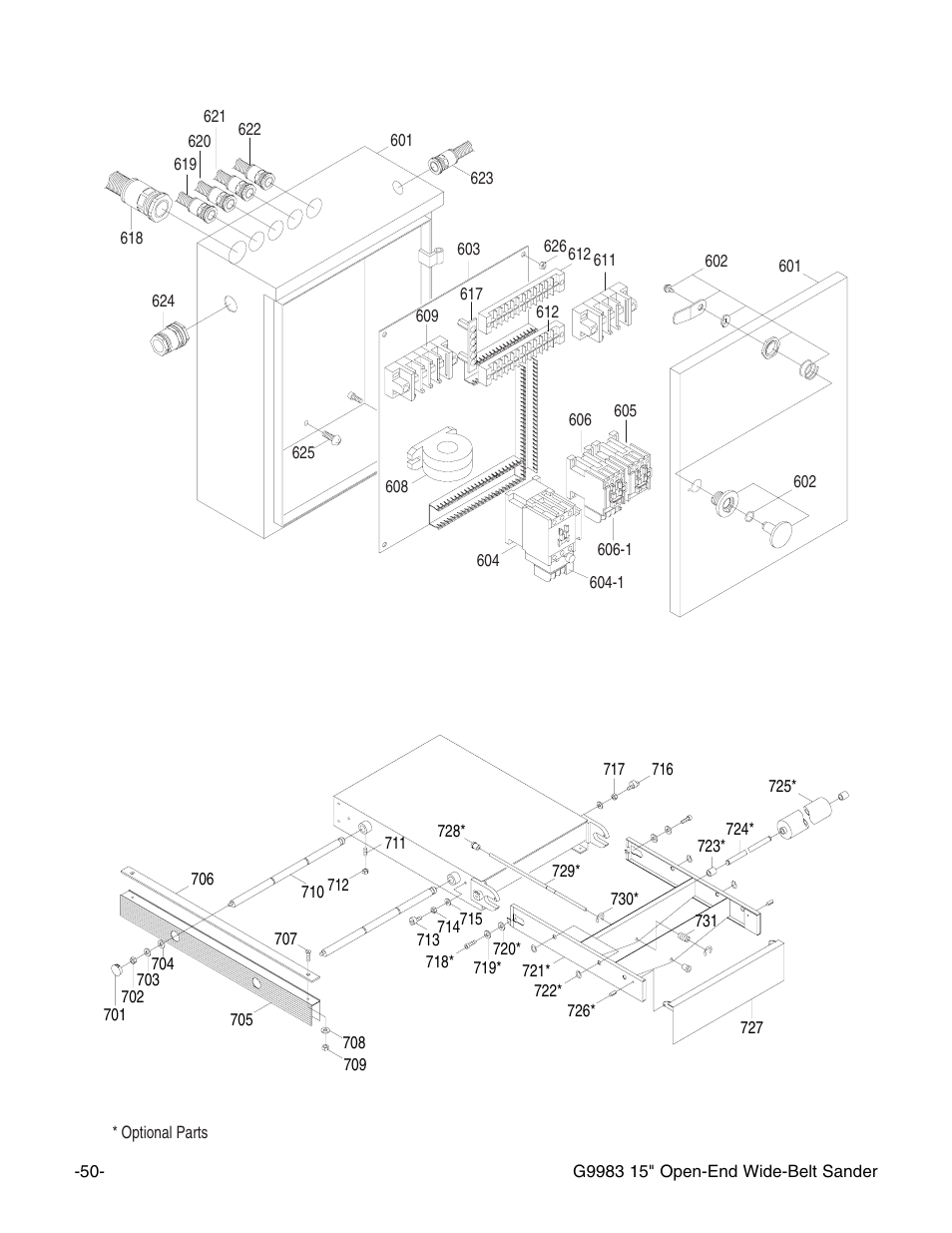 Grizzly G9983 User Manual | Page 52 / 60