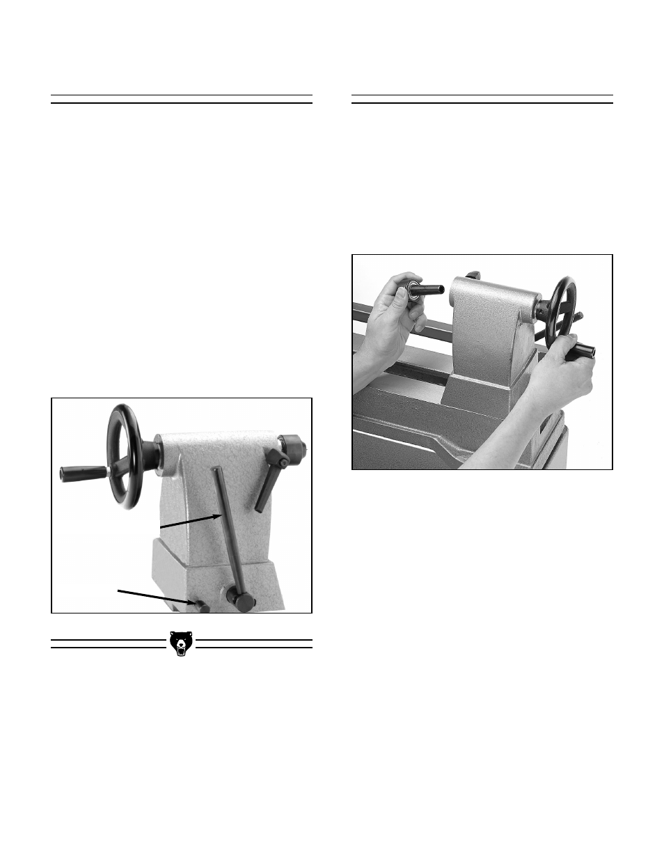 Tailstock, Tailstock live center | Grizzly G1495 User Manual | Page 17 / 28