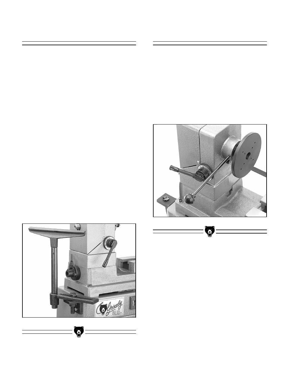 Outboard tool rest accessory removal | Grizzly G1495 User Manual | Page 19 / 28