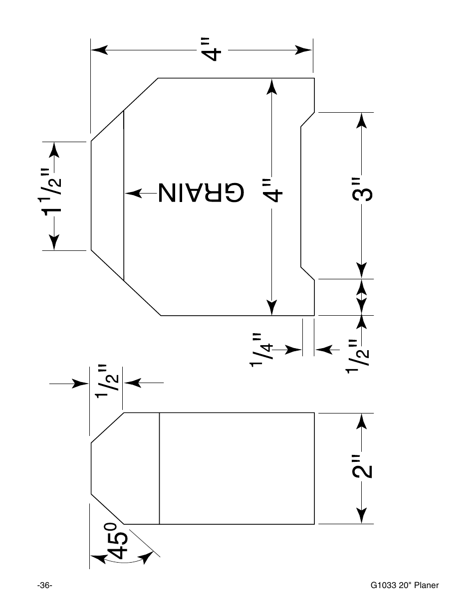 Grizzly Model G1033Z User Manual | Page 40 / 44