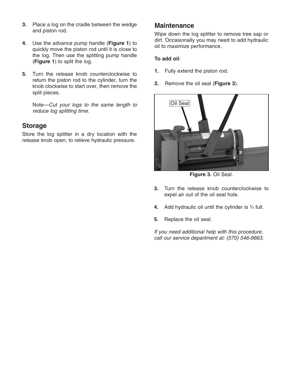 Maintenance, Storage | Grizzly H6239 User Manual | Page 2 / 4