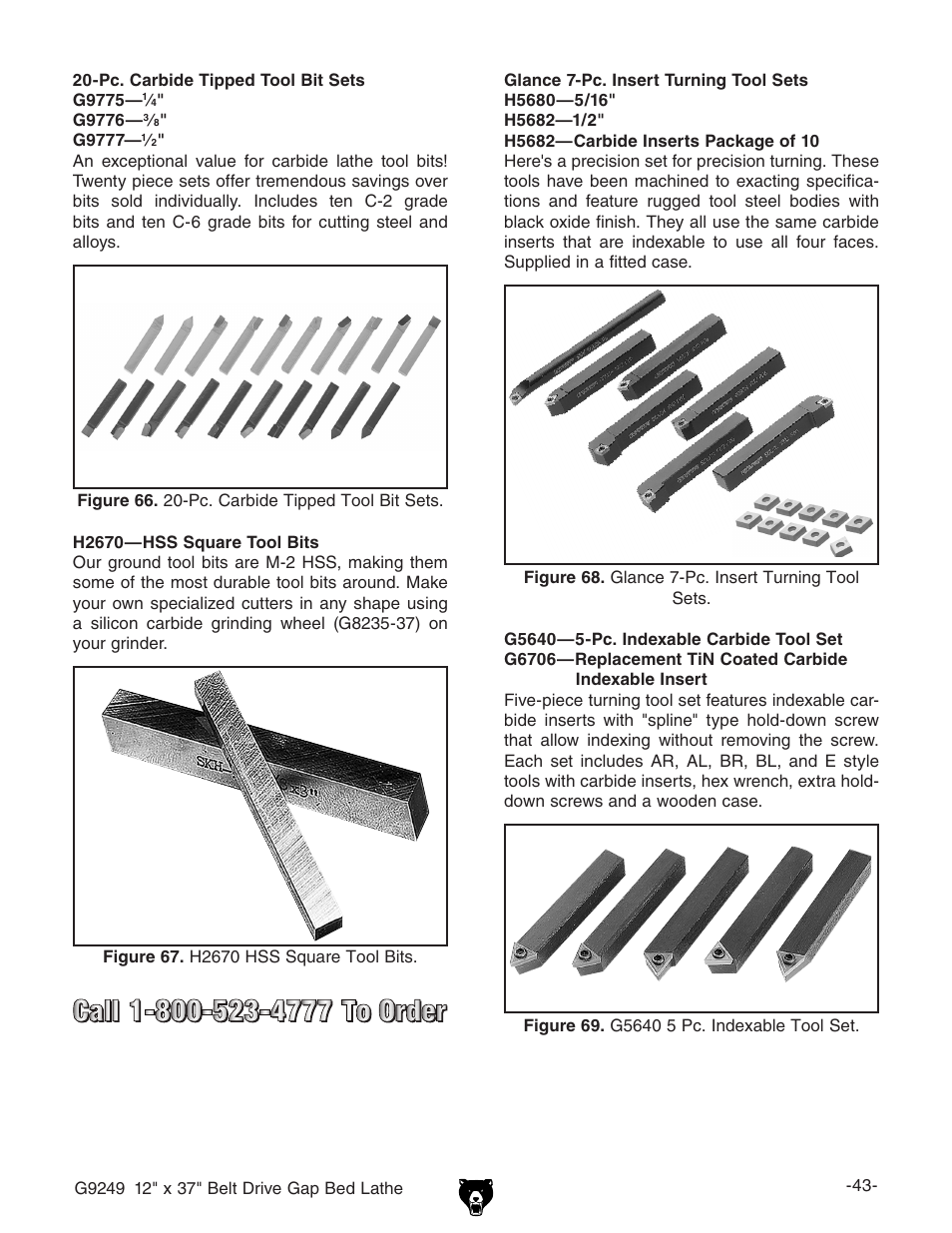 Grizzly G9249 User Manual | Page 45 / 92