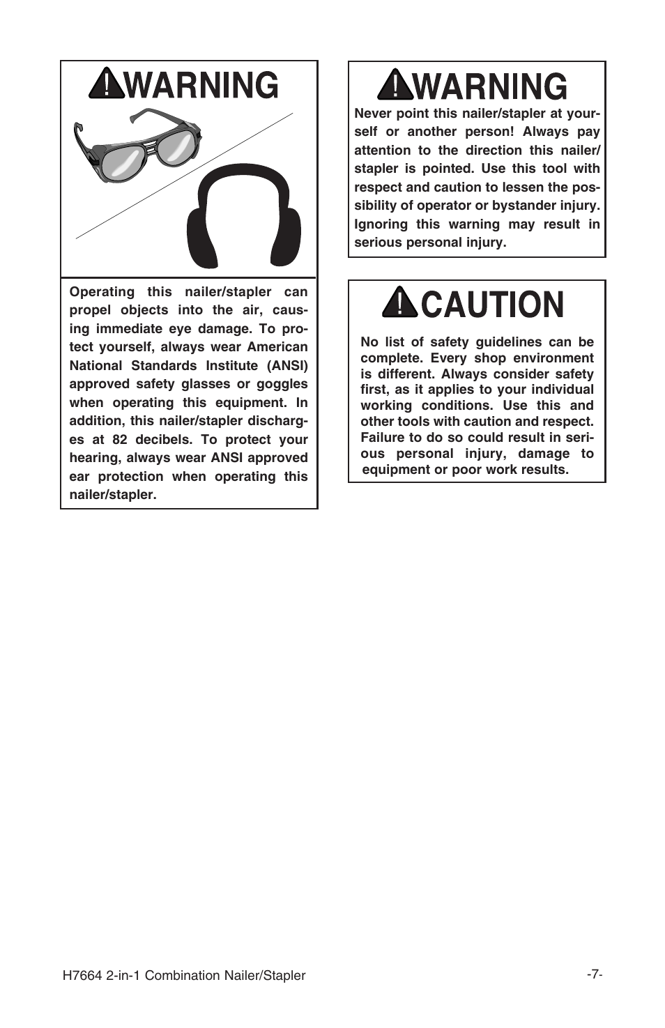 Grizzly H7664 User Manual | Page 7 / 24