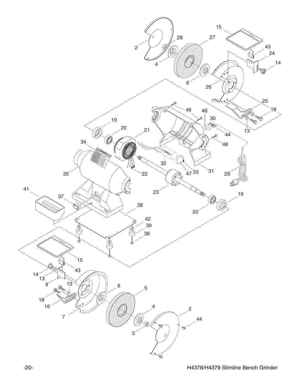 Grizzly G7298 User Manual | Page 22 / 28