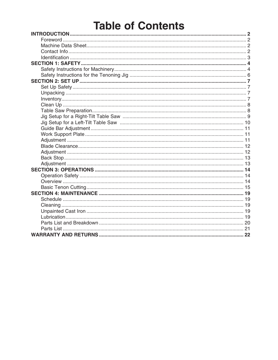 Grizzly H7583 User Manual | Page 3 / 28