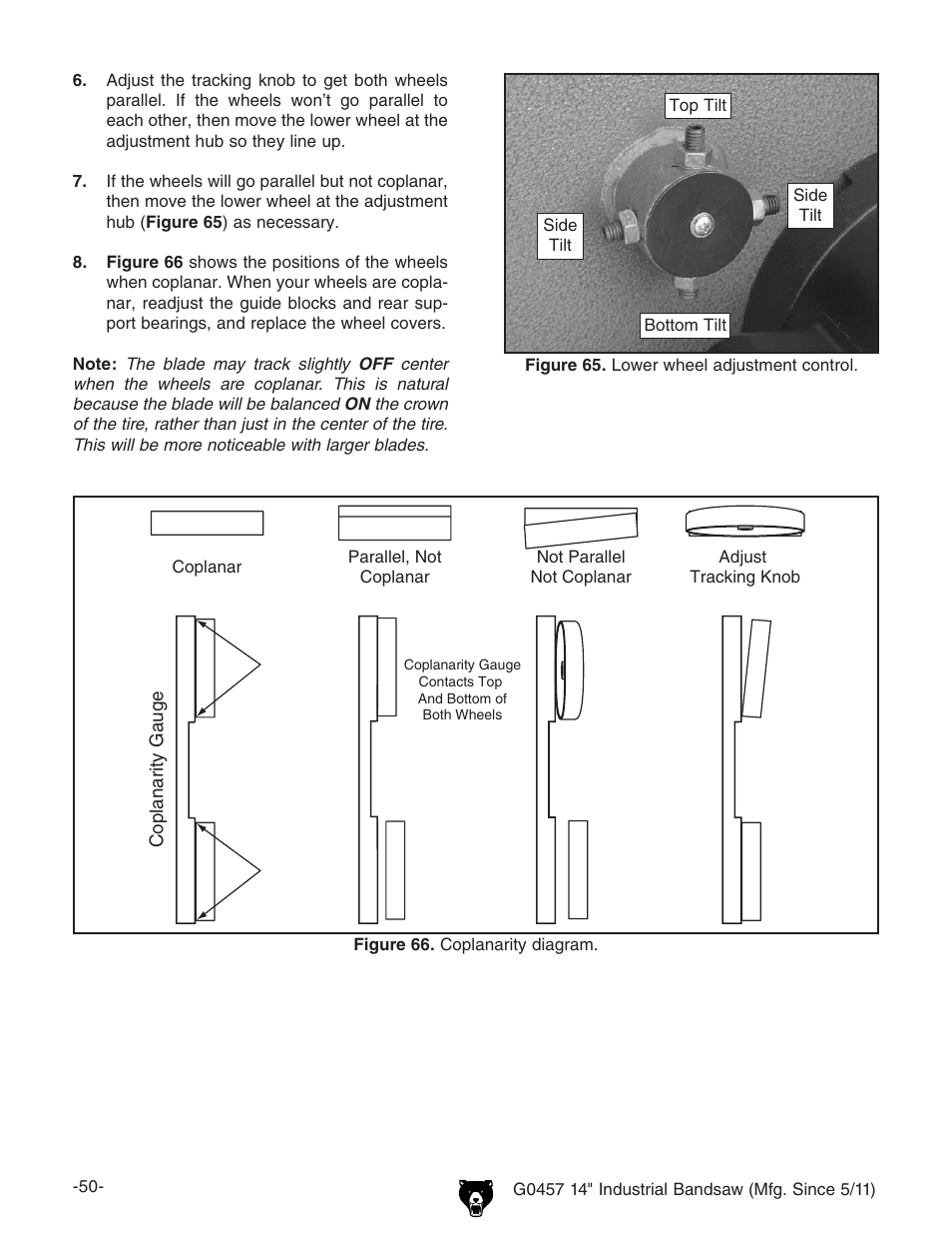 Grizzly G0457 User Manual | Page 52 / 64
