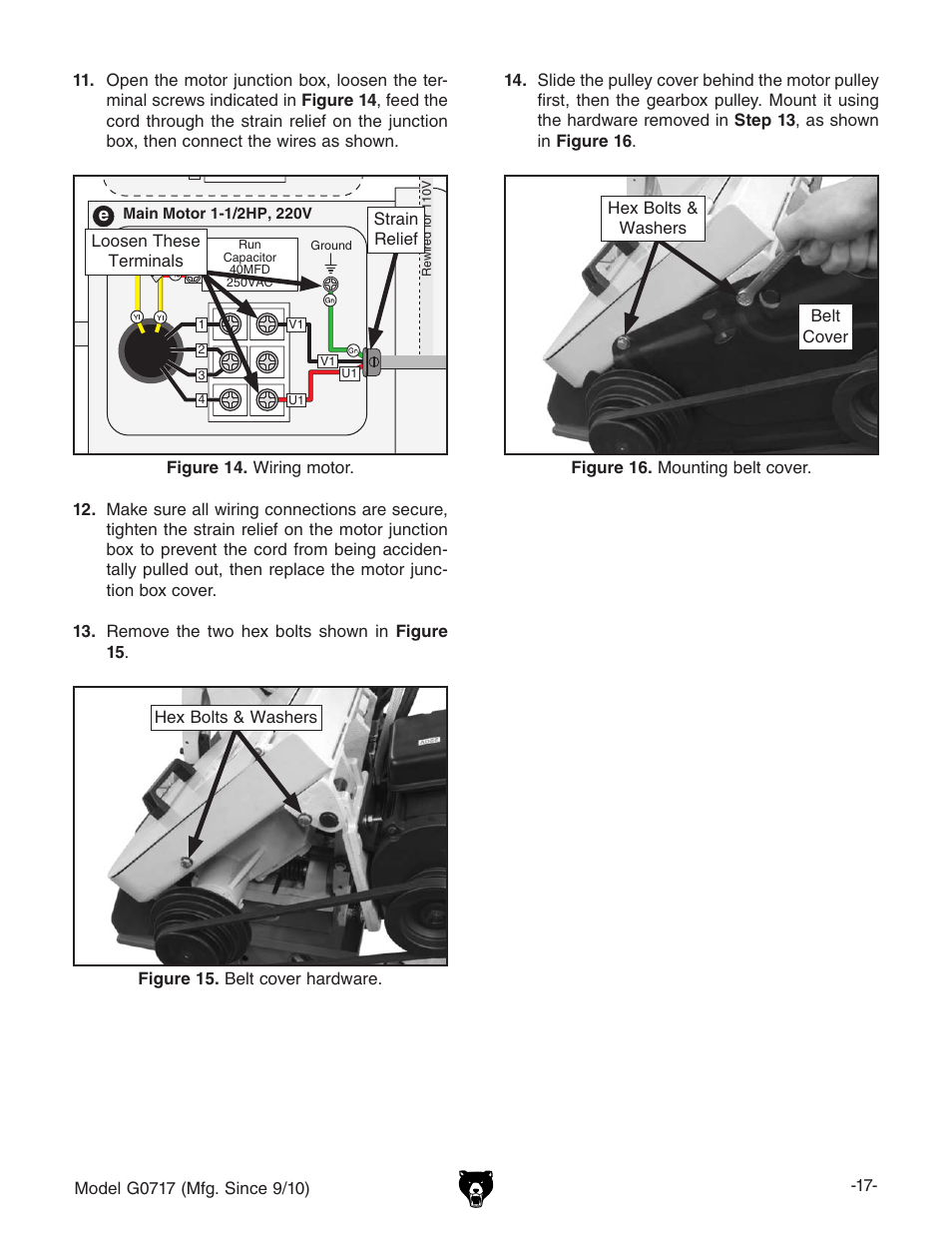 110 vac, Bf c c d | Grizzly G0717 User Manual | Page 19 / 60