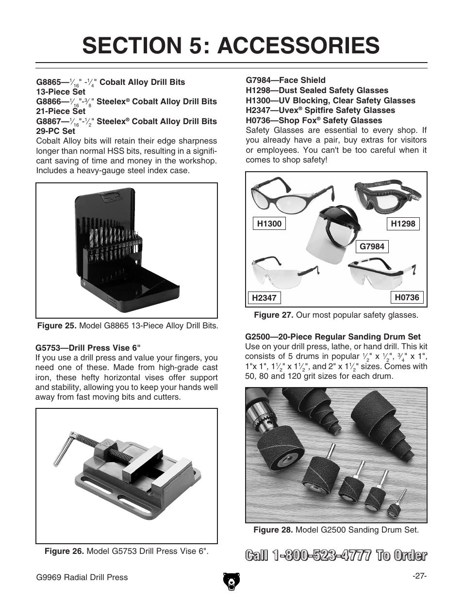 Grizzly G9969 User Manual | Page 29 / 44