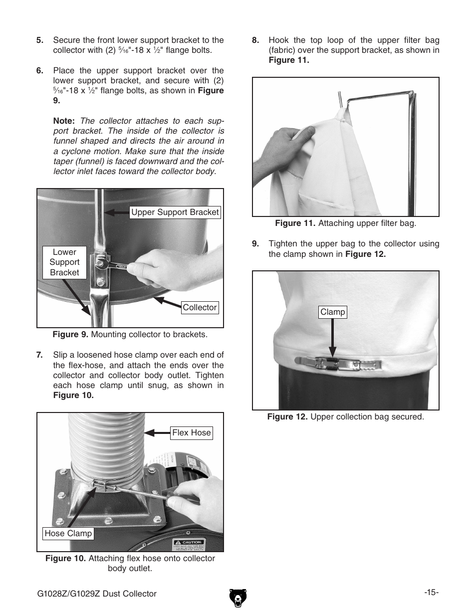 Grizzly G1028Z/G1029Z User Manual | Page 17 / 40