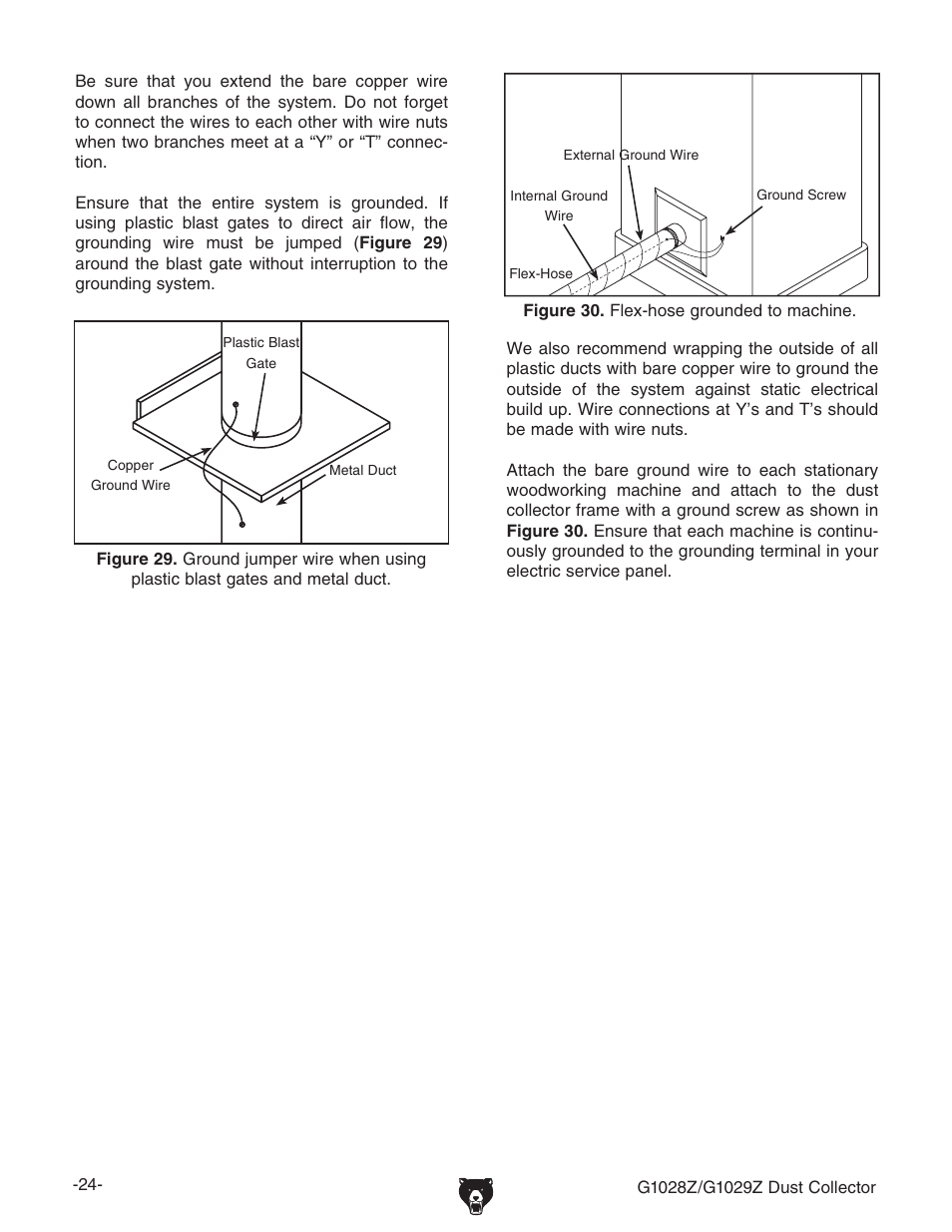 Grizzly G1028Z/G1029Z User Manual | Page 26 / 40