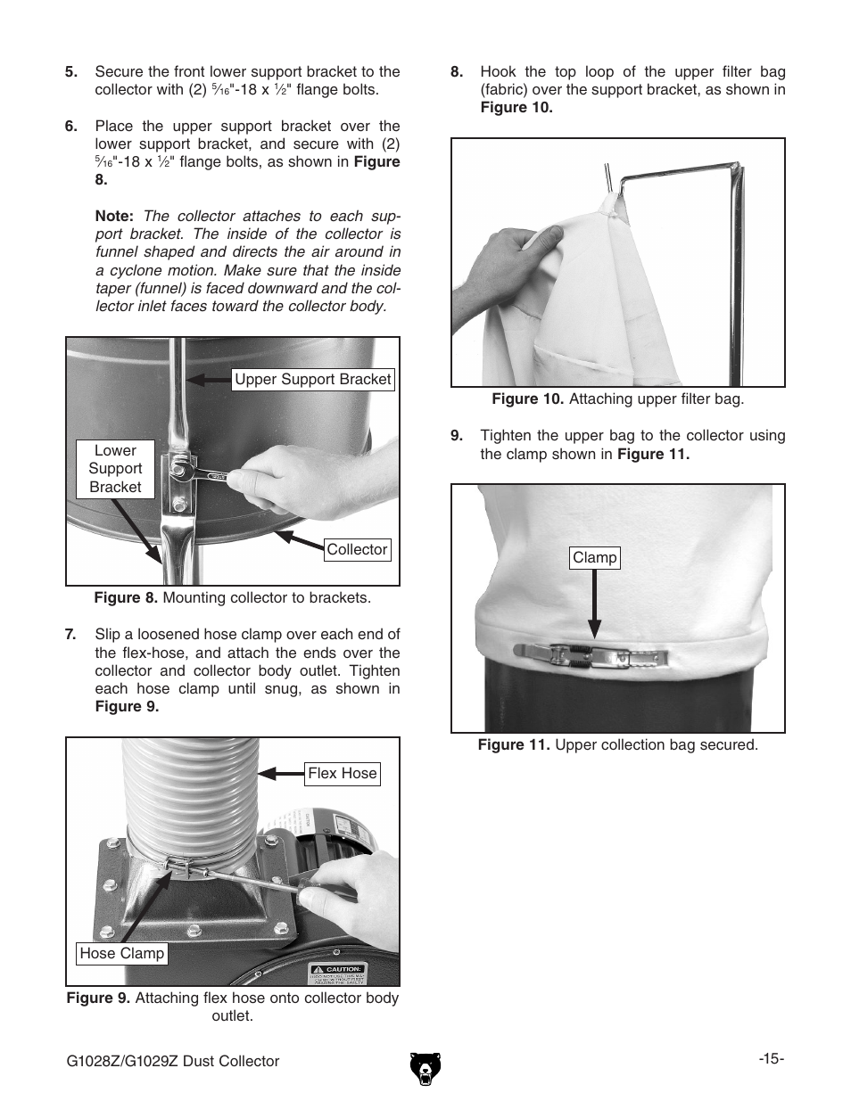 Grizzly G1029Z User Manual | Page 17 / 40