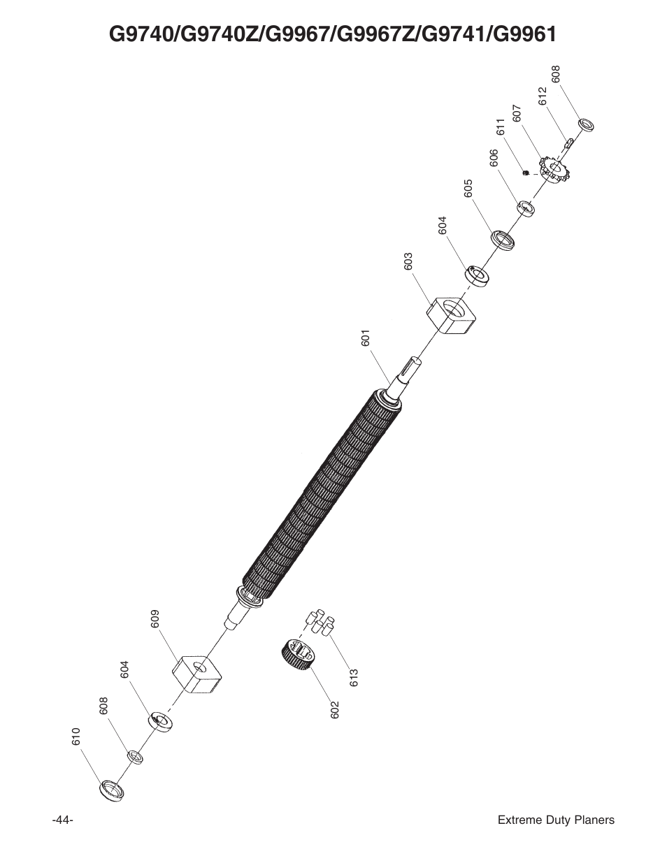 Grizzly G9961 User Manual | Page 46 / 76