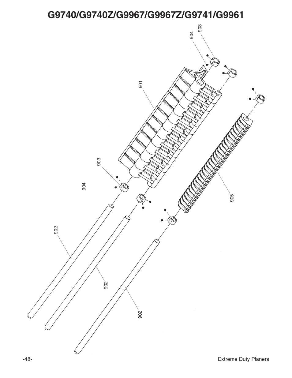 Grizzly G9961 User Manual | Page 50 / 76