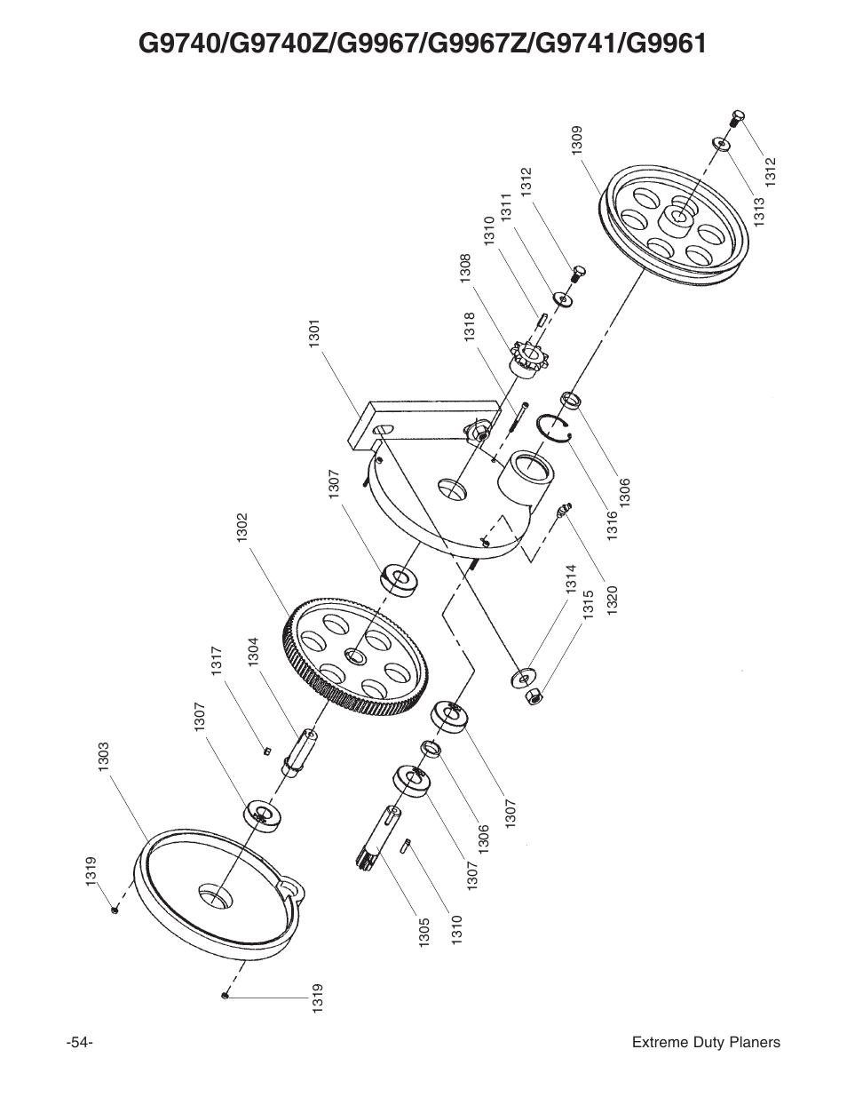 Grizzly G9961 User Manual | Page 56 / 76