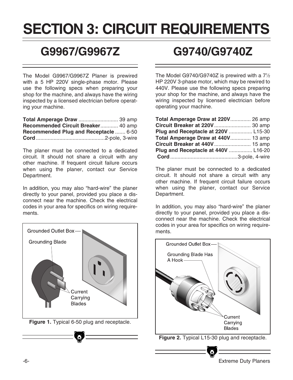 Grizzly G9961 User Manual | Page 8 / 76