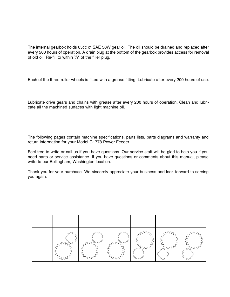 Xi. maintenance, Xii. closure | Grizzly G1778 User Manual | Page 14 / 20