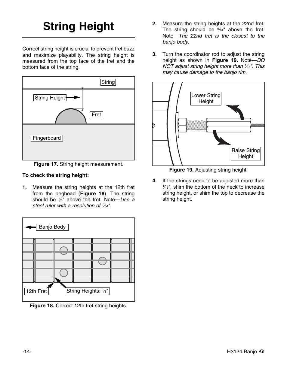 String height | Grizzly H3124 User Manual | Page 16 / 24