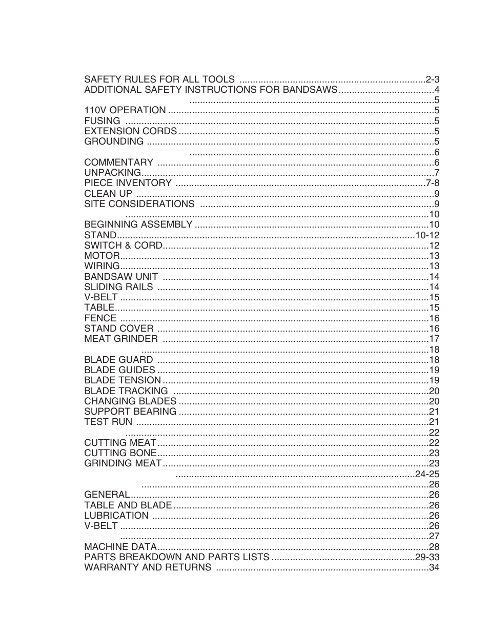 Grizzly G5787 User Manual | Page 2 / 37