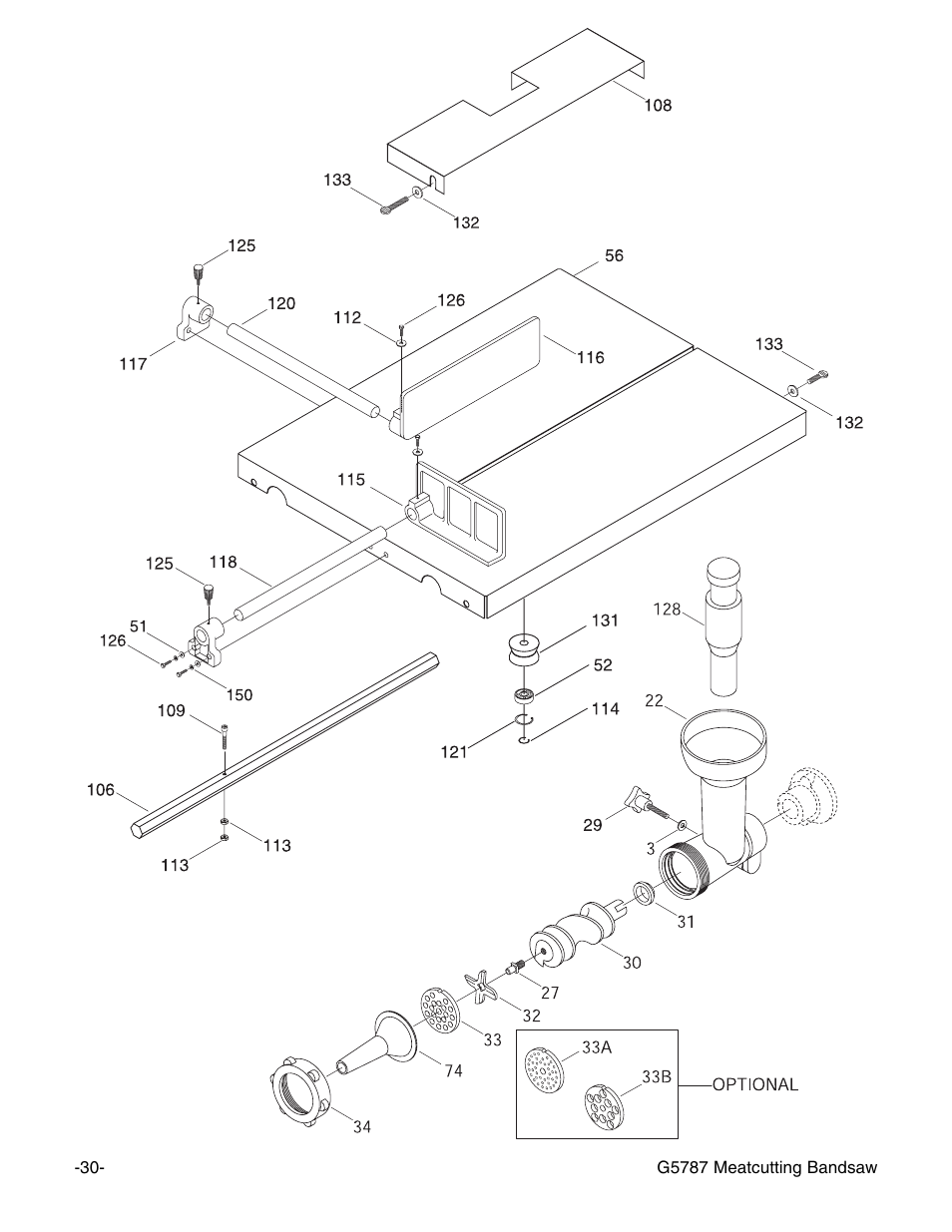 Grizzly G5787 User Manual | Page 31 / 37