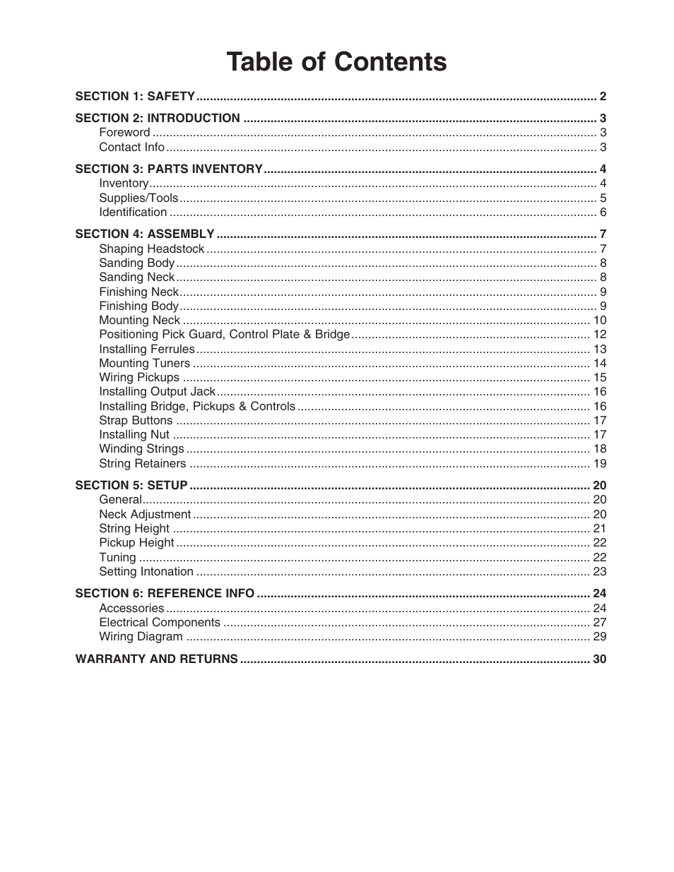 Grizzly H8070 User Manual | Page 3 / 36