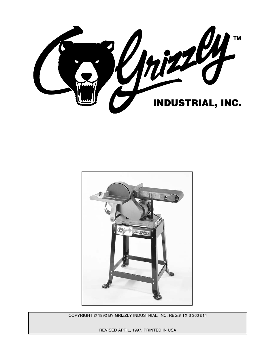 Grizzly G1014Z User Manual | 27 pages
