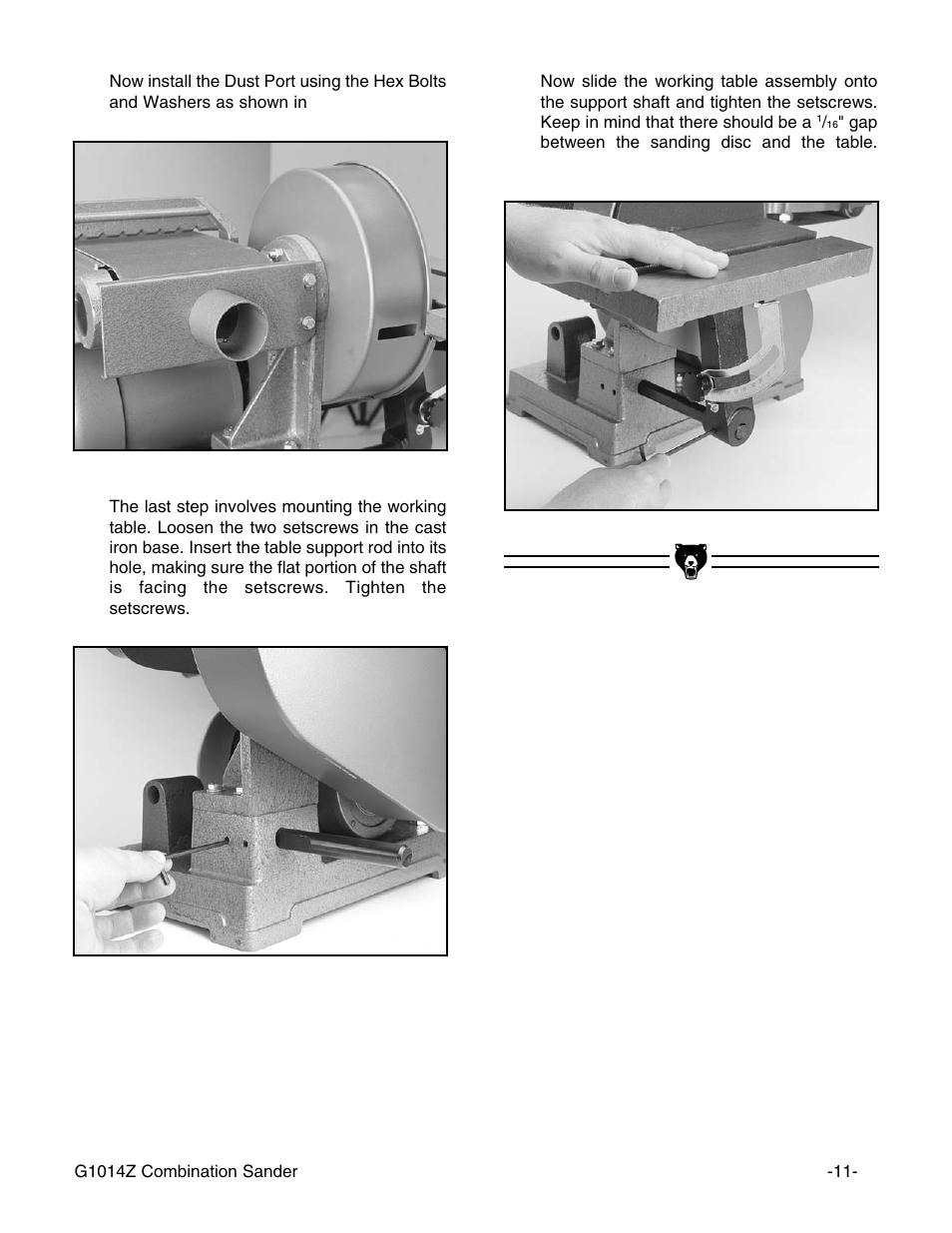 Grizzly G1014Z User Manual | Page 13 / 27