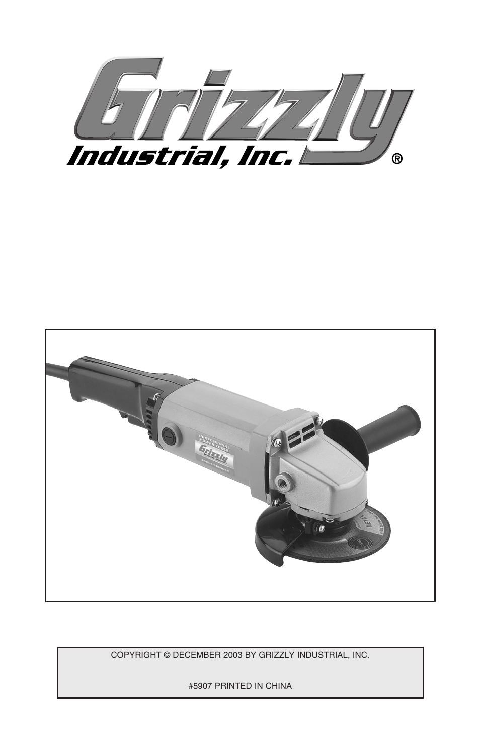 Grizzly G5969 User Manual | 14 pages