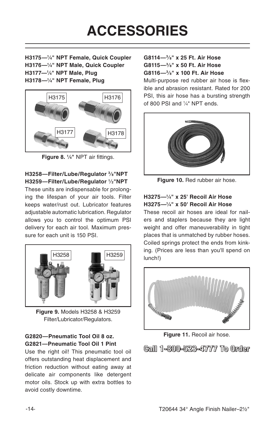 Accessories | Grizzly T20644 User Manual | Page 15 / 20