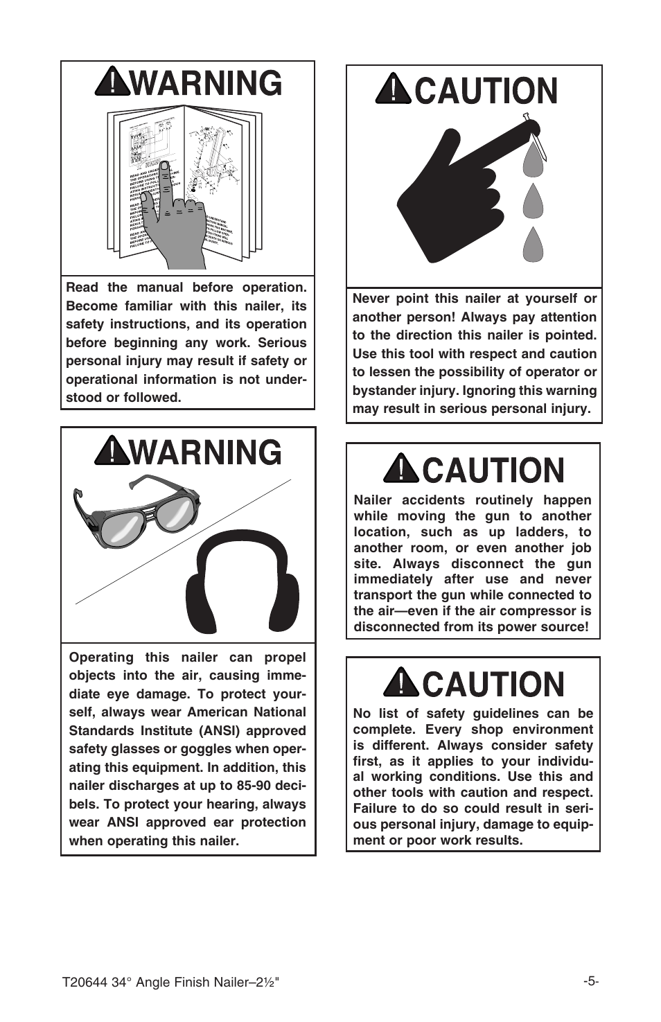Grizzly T20644 User Manual | Page 6 / 20