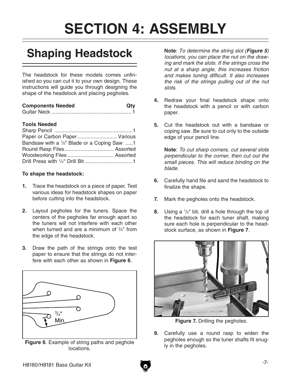 Shaping headstock | Grizzly H8181 User Manual | Page 9 / 36