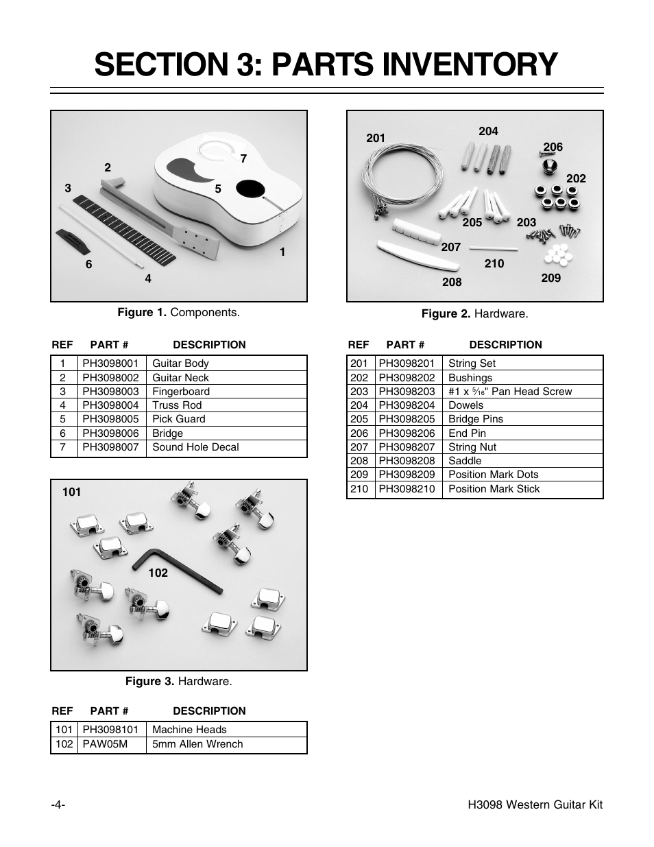 Grizzly H3098 User Manual | Page 6 / 28