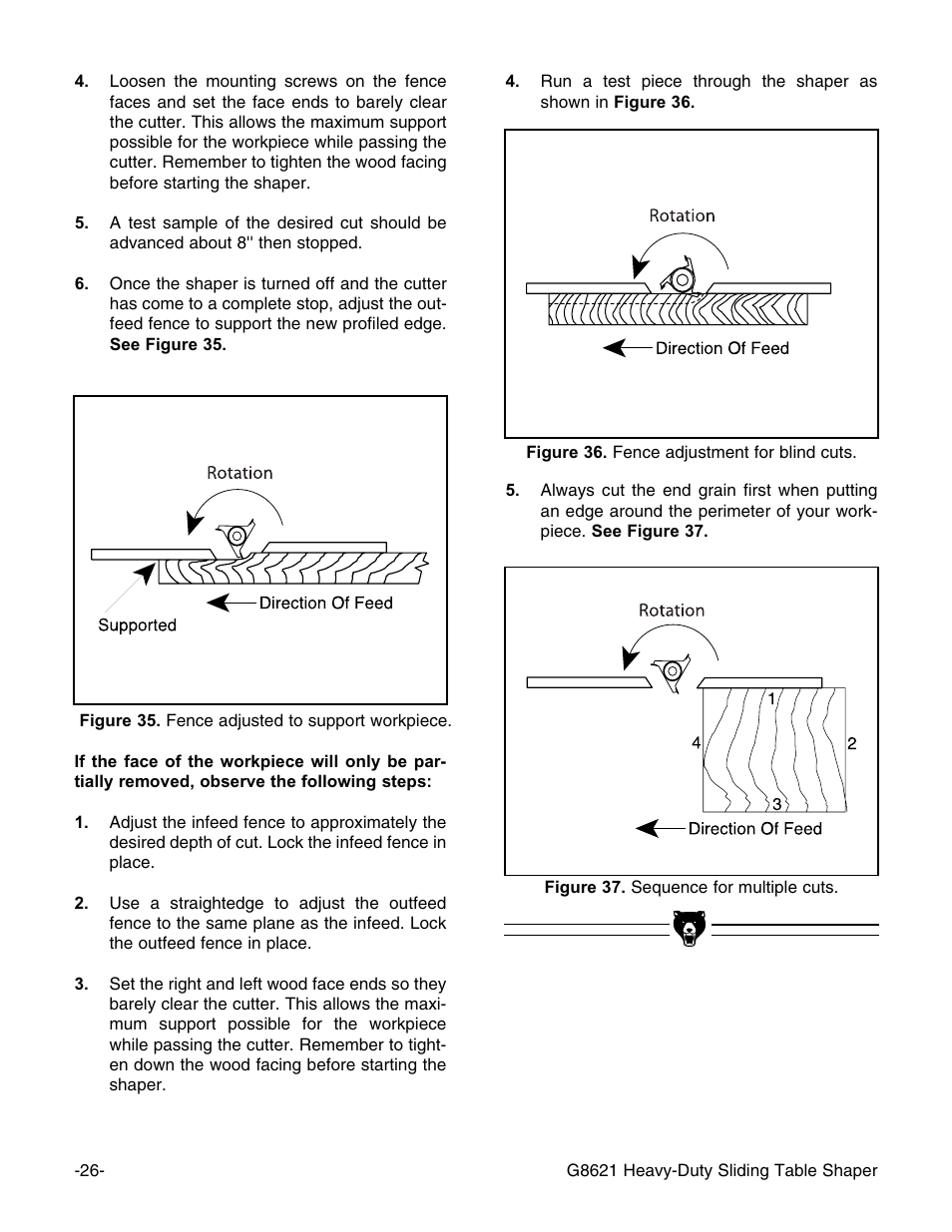 Grizzly G8621 User Manual | Page 28 / 48