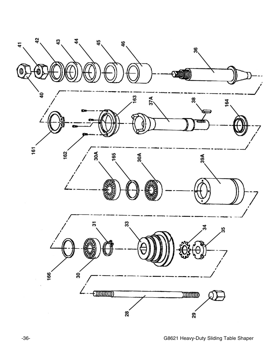 Grizzly G8621 User Manual | Page 38 / 48